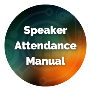 Speaker Attendance Manual